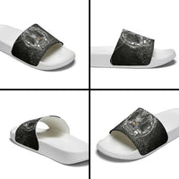 Sweden Viking Slide Sandals Odin's Raven Legacy - Wonder Print Shop