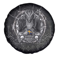 Sweden Viking Spare Tire Cover Odin's Raven Legacy - Wonder Print Shop