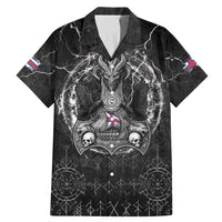 Personalized Faroe Islands Viking Family Matching Mermaid Dress and Hawaiian Shirt Odin's Raven Legacy - Wonder Print Shop