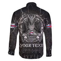 Personalized Faroe Islands Viking Family Matching Puletasi and Hawaiian Shirt Odin's Raven Legacy - Wonder Print Shop