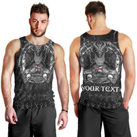 Personalized Faroe Islands Viking Men Tank Top Odin's Raven Legacy - Wonder Print Shop