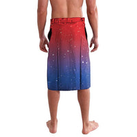 Dominican Republic Christmas Lavalava Santa Relaxing On The Beach - Wonder Print Shop