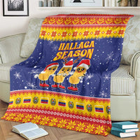 Venezuela Christmas Blanket Hallaca Season - Wonder Print Shop