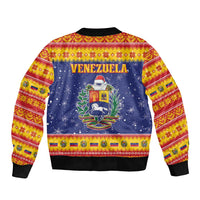 Venezuela Christmas Bomber Jacket Hallaca Season - Wonder Print Shop
