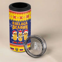 Venezuela Christmas 4 in 1 Can Cooler Tumbler Hallaca Season - Wonder Print Shop