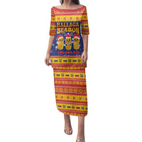 Venezuela Christmas Family Matching Puletasi and Hawaiian Shirt Hallaca Season - Wonder Print Shop