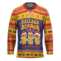 Venezuela Christmas Hockey Jersey Hallaca Season - Wonder Print Shop