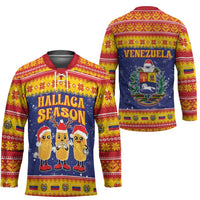Venezuela Christmas Hockey Jersey Hallaca Season - Wonder Print Shop