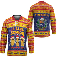 Venezuela Christmas Hockey Jersey Hallaca Season - Wonder Print Shop