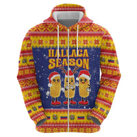 Venezuela Christmas Hoodie Hallaca Season - Wonder Print Shop