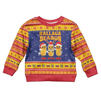 Venezuela Christmas Kid Ugly Christmas Sweater Hallaca Season - Wonder Print Shop