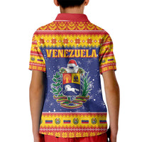 Venezuela Christmas Kid Polo Shirt Hallaca Season - Wonder Print Shop
