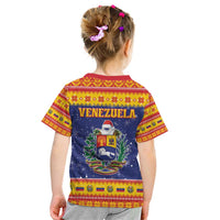 Venezuela Christmas Kid T Shirt Hallaca Season - Wonder Print Shop