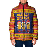 Venezuela Christmas Padded Jacket Hallaca Season - Wonder Print Shop
