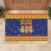 Venezuela Christmas Rubber Doormat Hallaca Season - Wonder Print Shop