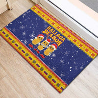 Venezuela Christmas Rubber Doormat Hallaca Season - Wonder Print Shop