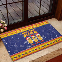 Venezuela Christmas Rubber Doormat Hallaca Season - Wonder Print Shop