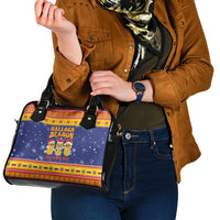 Venezuela Christmas Shoulder Handbag Hallaca Season - Wonder Print Shop