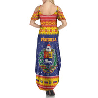 Venezuela Christmas Summer Maxi Dress Hallaca Season - Wonder Print Shop