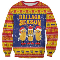 Venezuela Christmas Sweatshirt Hallaca Season - Wonder Print Shop