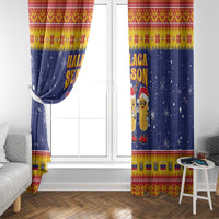 Venezuela Christmas Window Curtain Hallaca Season - Wonder Print Shop