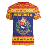 Venezuela Christmas Women V-Neck T-Shirt Hallaca Season - Wonder Print Shop