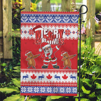 Canada Christmas Garden Flag Dabbing Santa Groundhog Funny Style LT05 - Wonder Print Shop