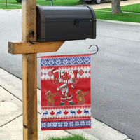 Canada Christmas Garden Flag Dabbing Santa Groundhog Funny Style LT05 - Wonder Print Shop