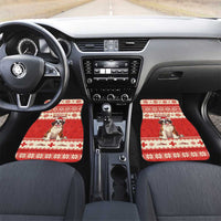 Switzerland Christmas Car Mats Cute Saint Bernard Merry Woofmas LT05 - Wonder Print Shop
