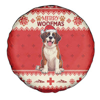 Switzerland Christmas Spare Tire Cover Cute Saint Bernard Merry Woofmas LT05 - Wonder Print Shop