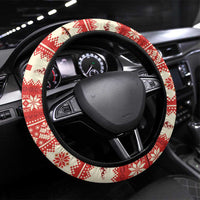 Switzerland Christmas Steering Wheel Cover Cute Saint Bernard Merry Woofmas LT05 - Wonder Print Shop