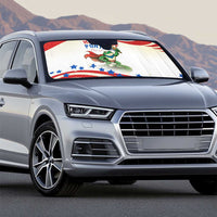 Hands Off Portland Auto Sun Shade Resist Frog - Wonder Print Shop