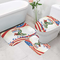 Hands Off Portland Bathroom Set Resist Frog - Wonder Print Shop