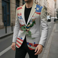 Hands Off Portland Blazer Resist Frog - Wonder Print Shop