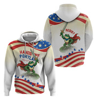 Hands Off Portland Hoodie Resist Frog - Wonder Print Shop