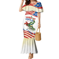 Hands Off Portland Mermaid Dress Resist Frog - Wonder Print Shop