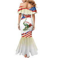 Hands Off Portland Mermaid Dress Resist Frog - Wonder Print Shop