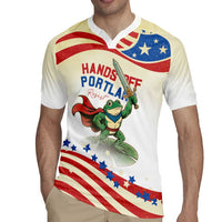 Hands Off Portland Rugby Jersey Resist Frog - Wonder Print Shop