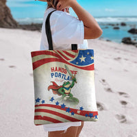 Hands Off Portland Tote Bag Resist Frog - Wonder Print Shop