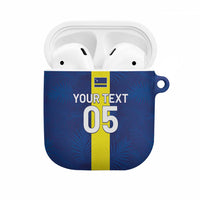 Custom Curacao Football AirPods Case Go Champions Flag Style - Wonder Print Shop