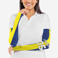 Custom Curacao Football Arm Sleeves Go Champions Flag Style - Wonder Print Shop