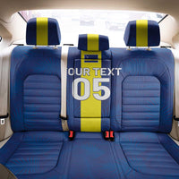 Custom Curacao Football Back Car Seat Cover Go Champions Flag Style - Wonder Print Shop