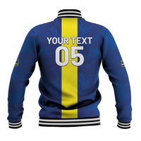 Custom Curacao Football Baseball Jacket Go Champions Flag Style - Wonder Print Shop