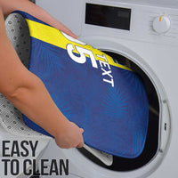 Custom Curacao Football Bathroom Set Go Champions Flag Style - Wonder Print Shop