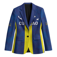 Custom Curacao Football Blazer Go Champions Flag Style - Wonder Print Shop