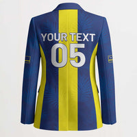 Custom Curacao Football Blazer Go Champions Flag Style - Wonder Print Shop