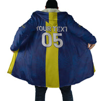 Custom Curacao Football Cloak Go Champions Flag Style - Wonder Print Shop