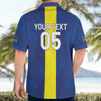 Custom Curacao Football Hawaiian Shirt Go Champions Flag Style - Wonder Print Shop