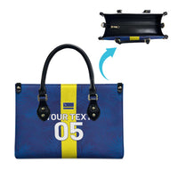 Custom Curacao Football Leather Bag Go Champions Flag Style - Wonder Print Shop
