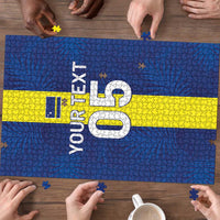 Custom Curacao Football Puzzle Go Champions Flag Style - Wonder Print Shop